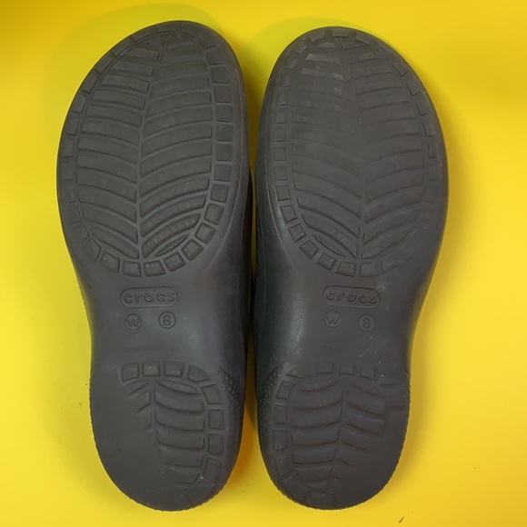 Dual Croc Comfort Fit Black Shoes